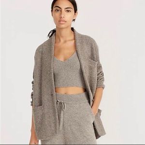 J. Crew Cocoon sweater blazer